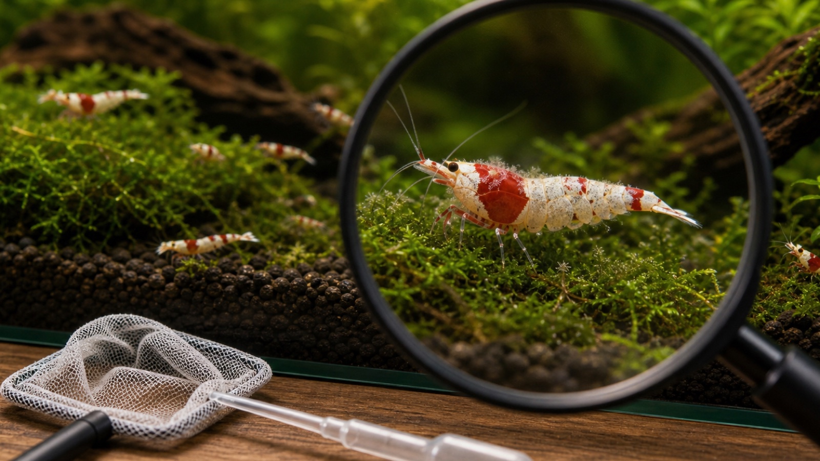 Vorticella bij garnalen herkennen en behandelen